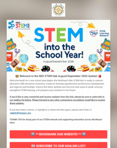 August September 2026 Newsletter